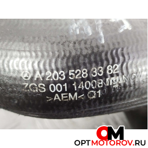 Патрубок интеркулера  Mercedes-Benz C-Класс W203/S203/CL203 [рестайлинг] 2006 A2035283382 #2
