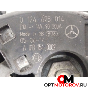 Генератор  Mercedes-Benz C-Класс W203/S203/CL203 [рестайлинг] 2005 A0131540002, 0124625014 #2