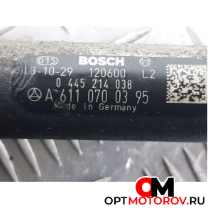 Топливная рампа  Mercedes-Benz C-Класс W203/S203/CL203 2003 A6110780449, 0281002494, A6110700395, 0445214038 #4