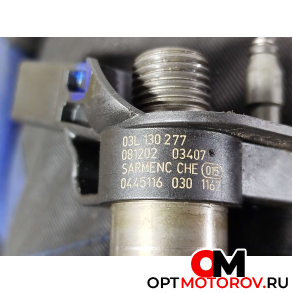 Форсунка топливная  Volkswagen Passat B6 2008 03L130277, 0445116030 #2