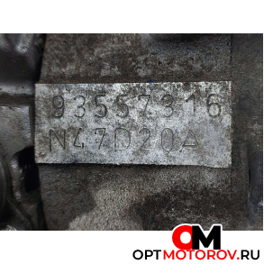 Двигатель  BMW 1 серия E81/E82/E87/E88 [рестайлинг] 2010 N47D20A #6