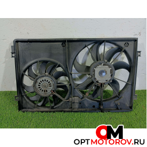 Вентилятор охлаждения  Volkswagen Touran 1 поколение [2-й рестайлинг] 2014 1K0121207BB #3