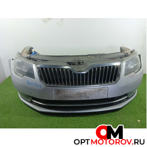 Передняя часть (ноускат) в сборе  Skoda Superb 2 поколение [рестайлинг] 2013 3T0807221K #1