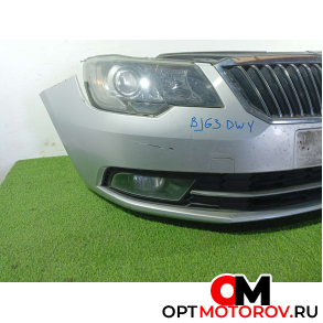 Передняя часть (ноускат) в сборе  Skoda Superb 2 поколение [рестайлинг] 2013 3T0807221K #3
