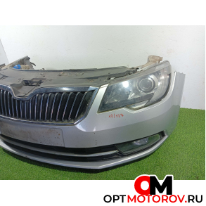 Передняя часть (ноускат) в сборе  Skoda Superb 2 поколение [рестайлинг] 2013 3T0807221K #5