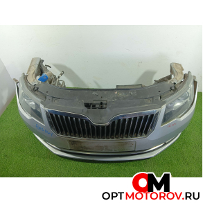 Передняя часть (ноускат) в сборе  Skoda Superb 2 поколение [рестайлинг] 2013 3T0807221K #6