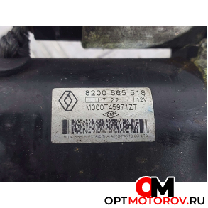 Стартер  Renault Scenic 2 поколение [рестайлинг] 2007 8200665518, M000T45971ZT #4