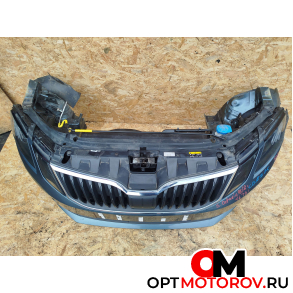 Передняя часть (ноускат) в сборе  Skoda Octavia 3 поколение (A7) [рестайлинг] 2018 5E0807221N, 5E0807611D, 5E0805588, 5E0121283, 5E0121284, 5Q0951223B, 5Q0951221A, 5E0121295, 5Q0121203G, 5Q0121205, 5Q0121207H #2