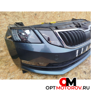 Передняя часть (ноускат) в сборе  Skoda Octavia 3 поколение (A7) [рестайлинг] 2018 5E0807221N, 5E0807611D, 5E0805588, 5E0121283, 5E0121284, 5Q0951223B, 5Q0951221A, 5E0121295, 5Q0121203G, 5Q0121205, 5Q0121207H #12