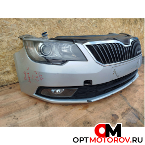 Передняя часть (ноускат) в сборе  Skoda Superb 2 поколение [рестайлинг] 2014 1K0121205AC, 3T0807183A, 1K0121203AH, 3T2941016F, 3T2941015F #3