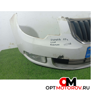 Бампер передний  Skoda Superb 2 поколение 2010 3T0807221 #2