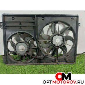 Вентилятор охлаждения  Volkswagen Passat B6 2009 1K0121207BC #3