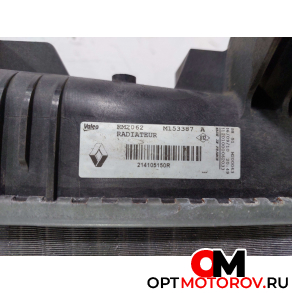 Воздуховод (дефлектор) радиатора  Renault Megane 3 поколение 2010 214105150R, RM2062 #3