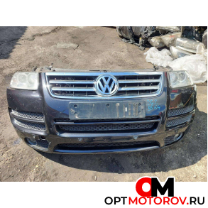 Передняя часть (ноускат) в сборе  Volkswagen Touareg 1 поколение 2006 7L6807217AS, 7L0959455F, 7L0959455G #1