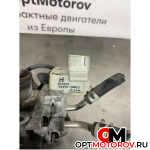 Дроссельная заслонка  Toyota Highlander 1 поколение [рестайлинг] 2004 2221020130           #3