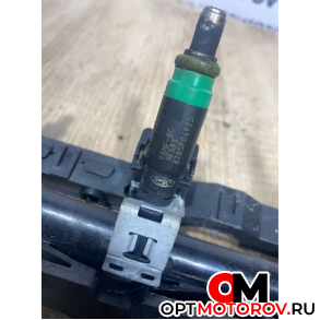 Форсунка топливная  Ford Focus 2 поколение 2008 98MFBC               #4