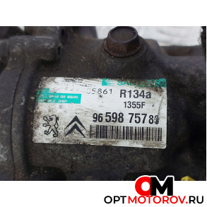 Компрессор кондиционера  Peugeot 307 1 поколение [рестайлинг] 2007 9659875780 #4