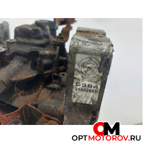 КПП механическая (МКПП) Fiat Panda 2 поколение 2010 C384, 51843051 #3 КПП механическая (МКПП) Fiat Panda 2 поколение 2010 C384, 51843051 #3