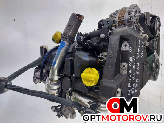 Двигатель  Renault Megane 3 поколение 2010 K9K832 #2