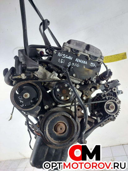 Двигатель  Nissan Almera N15 1997 GA16, GA16DE #1