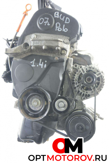 Двигатель  Volkswagen Polo 4 поколение [рестайлинг] 2007 BUD #1