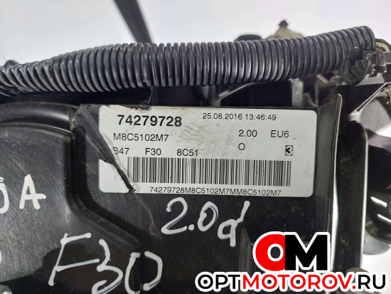 Двигатель  BMW 3 серия F30/F31/F34 [рестайлинг] 2016 B47D20A #7