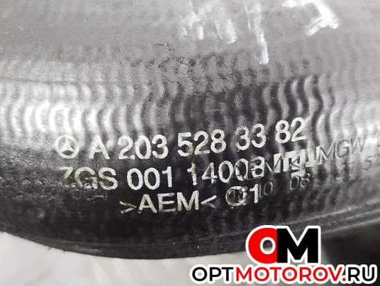 Патрубок интеркулера  Mercedes-Benz C-Класс W203/S203/CL203 [рестайлинг] 2006 A2035283382 #2