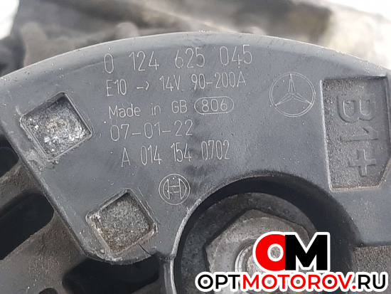 Генератор  Mercedes-Benz E-Класс W211/S211 [рестайлинг] 2007 A0141540702, 0124625045 #2