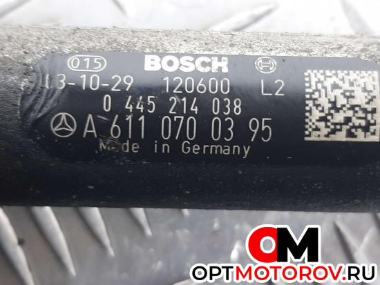 Топливная рампа  Mercedes-Benz C-Класс W203/S203/CL203 2003 A6110780449, 0281002494, A6110700395, 0445214038 #4