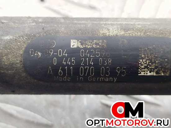 Топливная рампа  Mercedes-Benz E-Класс W211/S211 2005 A6110780449, 0281002494, A6110700395, 0445214038, A0041536728, 0281002504 #4