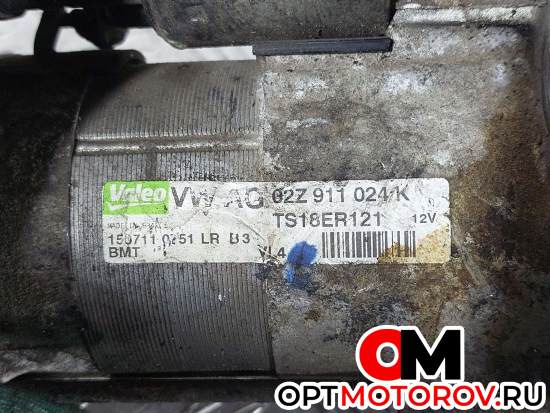 Стартер  Skoda Octavia 2 поколение (A5) [рестайлинг] 2012 02Z911024K, TS18ER121 #2