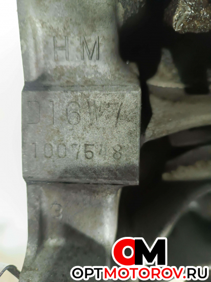 Двигатель  Honda Civic 7 поколение 2001 D16W7  #6