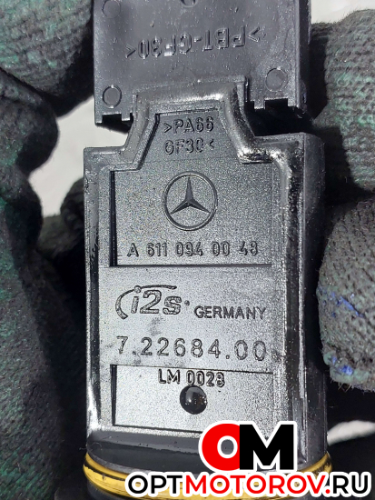 Расходомер воздуха  Mercedes-Benz E-Класс W210/S210 [рестайлинг] 2002 A6110940048, 72268400, 22550601 #3