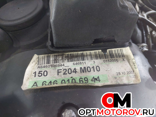 Двигатель  Mercedes-Benz C-Класс W204/S204 2007 646811 #3