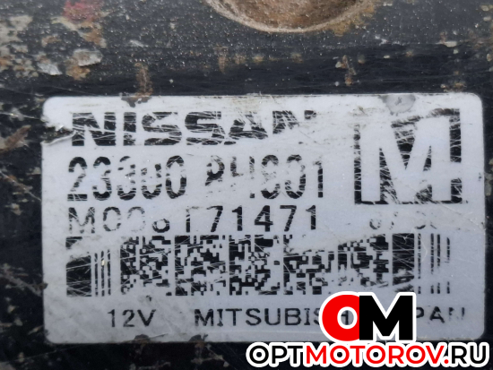 Стартер  Nissan X-Trail T30 [рестайлинг] 2007 233008H801 #2