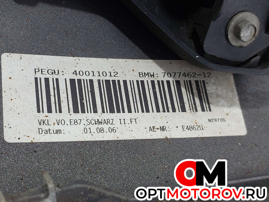 Бампер передний  BMW 1 серия E81/E82/E87/E88 2006 7077462 #7