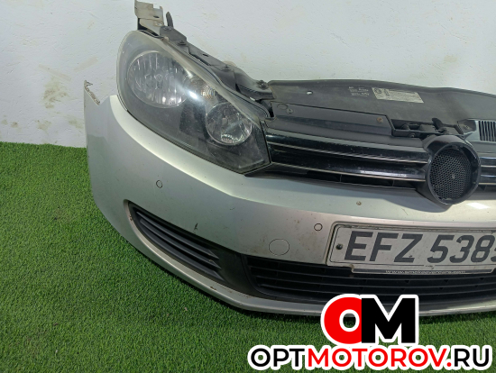 Передняя часть (ноускат) в сборе  Volkswagen Golf 6 поколение 2010 1K9807217AGGRU #2