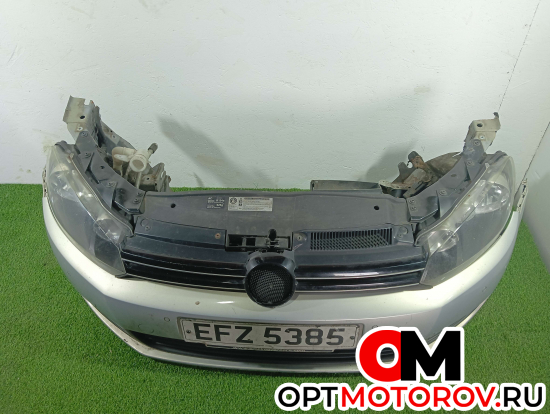 Передняя часть (ноускат) в сборе  Volkswagen Golf 6 поколение 2010 1K9807217AGGRU #4