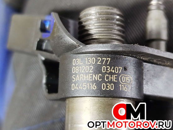 Форсунка топливная  Volkswagen Passat B6 2008 03L130277, 0445116030 #2