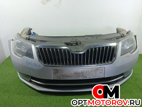 Передняя часть (ноускат) в сборе  Skoda Superb 2 поколение [рестайлинг] 2013 3T0807221K #1