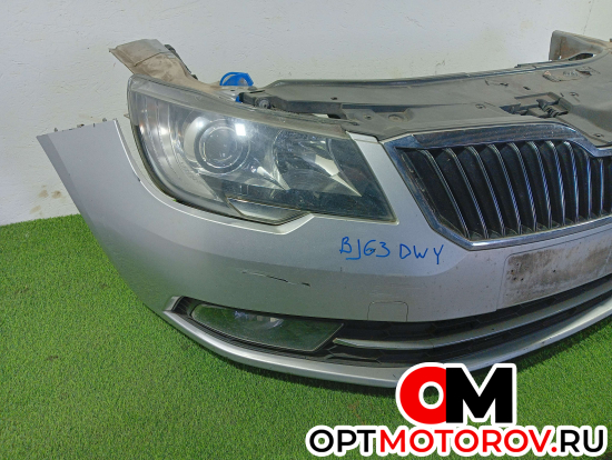 Передняя часть (ноускат) в сборе  Skoda Superb 2 поколение [рестайлинг] 2013 3T0807221K #2