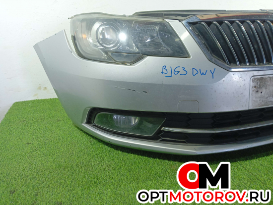 Передняя часть (ноускат) в сборе  Skoda Superb 2 поколение [рестайлинг] 2013 3T0807221K #3