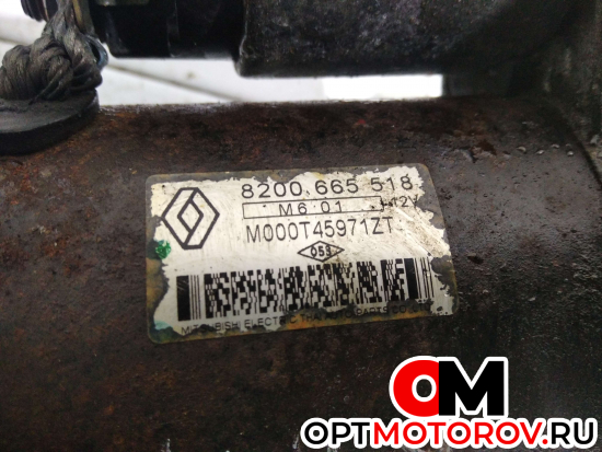 Стартер  Renault Scenic 2 поколение [рестайлинг] 2007 8200665518, M000T45971ZT #2