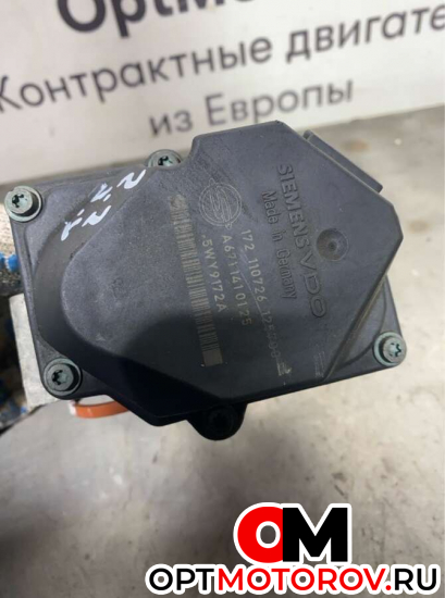 Дроссельная заслонка  SsangYong Rodius 1 поколение [рестайлинг] 2011 A6711410125          #2