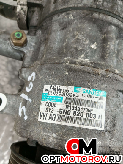Компрессор кондиционера  Volkswagen Caddy 3 поколение [рестайлинг] 2012 5N0820803H #2