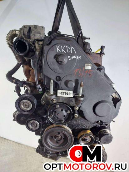 Двигатель  Ford Focus 2 поколение [рестайлинг] 2009 KKDA #1