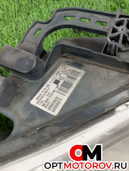 Фара правая  Peugeot 207 1 поколение [рестайлинг] 2012 89903633 #2