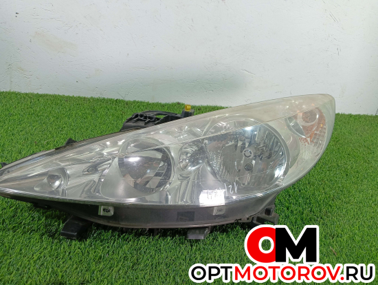 Фара левая  Peugeot 207 1 поколение [рестайлинг] 2012 89903633 #1