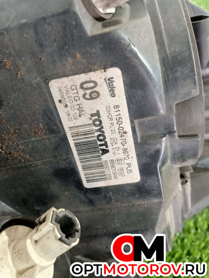 Фара левая  Toyota Auris 1 поколение [рестайлинг] 2010 89901946 #5