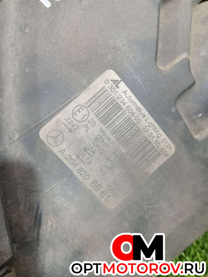 Фара правая  Mercedes-Benz C-Класс W204/S204 2010 A2048208661 #3